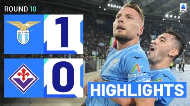 LAZIOFIORENTINA 10  HIGHLIGHTS  Immobile wins it at the death!  Serie A 2023/24