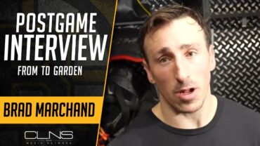 Brad Marchand on Bruins 