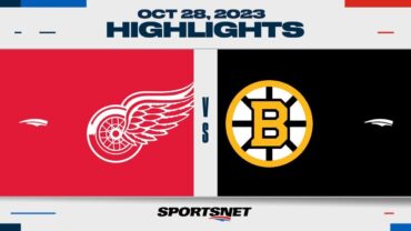 NHL Highlights  Red Wings vs. Bruins  October 28, 2023