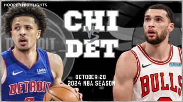 Chicago Bulls vs Detroit Pistons Full Game Highlights  Oct 28  2024 NBA Season