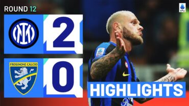 INTERFROSINONE 20  HIGHLIGHTS  Dimarco scores contender for Puskas award  Serie A 2023/24