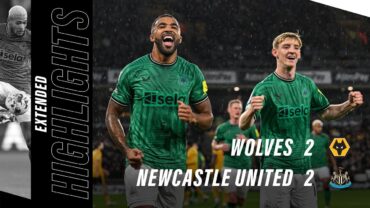 Wolves 2 Newcastle United 2  EXTENDED Premier League highlights