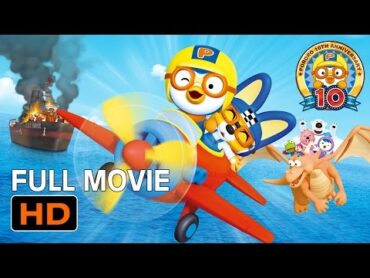 🎥[CC] The Pororo Movie  Porong Porong Rescue Mission  Kids Movie (ENG closed caption included)