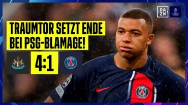 Mbappe & PSG gehen bei Magpies komplett unter: Newcastle United  PSG  UEFA Champions League  DAZN