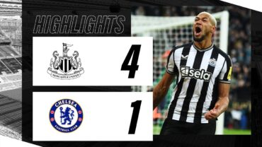 Newcastle United 4 Chelsea 1  Premier League Highlights