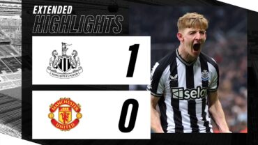 Newcastle United 1 Manchester United 0  EXTENDED Premier League Highlights