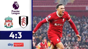 Torspektakel in Anfield!  FC Liverpool  FC Fulham  Highlights  Premier League 2023/24