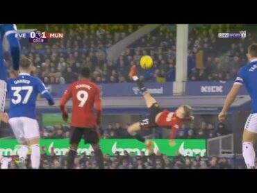 هدف أليخاندرو جارناشو الخيالي مع مانشستر يونايتد اليوم ضد ايفرتون alejandro garnacho goal vs everton