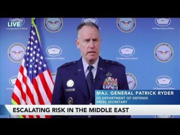 Pentagon: US doesn&39;t want a wider war with Iran or in Middle East