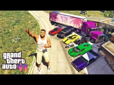 جمع سيارات جي تي اي 6 في لعبة قراند 5  GTA 6 Car Collection in GTA V