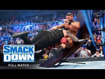 FULL MATCH  Roman Reigns vs. Robert Roode – Tables Match: SmackDown, Jan. 17, 2020