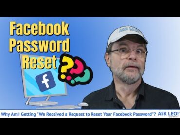 Why Am I Getting “We Received a Request to Reset Your Facebook Password”?