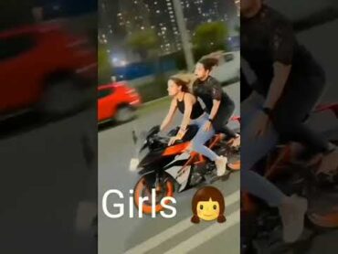 Girls vs Boys🏍️❤️bike stunt 🏍️😍50subscribe15kviewsshortvideo shortvideoyoutubeforyou youtube