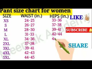 Women&39;s pant size chart  woman&39;s jeans size chart   shopping  pant size sizechart justremember