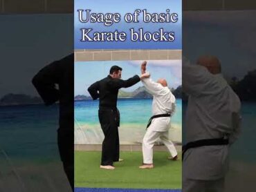 Self defence with basic karate techniques