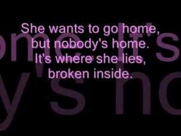 Avril Lavigne  Nobody&39;s Home (With Lyrics)