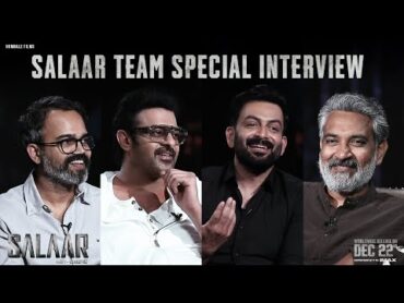 Salaar Team Special Interview with SS Rajamouli  Prabhas  Prithviraj  Prashanth Neel