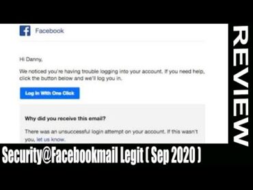 Security@Facebookmail Legit (Sep 2020) Must Watch Surprising Facts!  Scam Adviser Reports