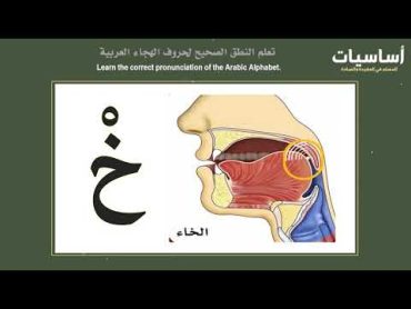 خ  نطق حرف الخاء  Pronunciation of The خ