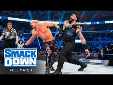 FULL MATCH  Roman Reigns & Daniel Bryan vs. King Corbin & Dolph Ziggler: SmackDown, Jan. 3, 2020