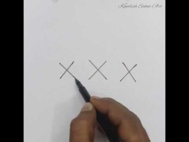 how to draw a girl with &39;XXX&39; letters ॥ art drawing shorts