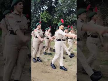 NCC Camp Training of Girl Cadets