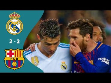 ملخص مباراة ريال مدريد وبرشلونة  22 🔥 أخر كلاسيكو لرونالدو😪 الدوري الإسباني 2018 تعليق حفيظ دراجي