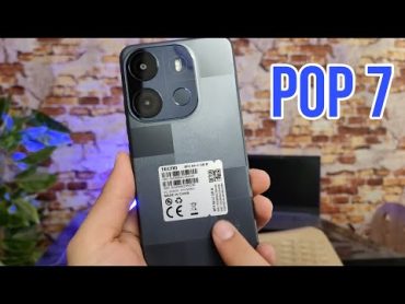 المراجعة الكاملة  TECNO POP 7 بأقل من 80$ دولار.