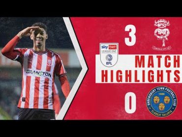 Lincoln City v Shrewsbury Town highlights