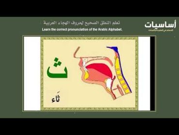 ث  نطق حرف الثاء  Pronunciation of The ث