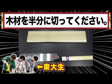 【東大検証】東大生なら技術も完璧にこなせる説