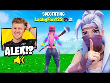 I Went UNDERCOVER in Lachlan&39;s Fortnite Tournament