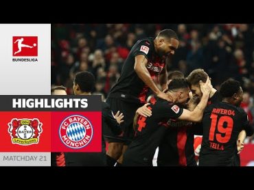 Leverkusen Beat Bayern!  Bayer 04 Leverkusen  FC Bayern 30  Highlights  MD 21 – Bundesliga