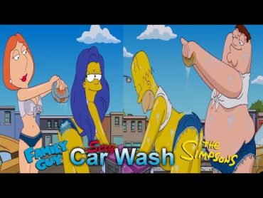 Family Guy  Simpsons "Sexy Carwash Scene"  "My Milkshake Brings All the Boys to the Yard"