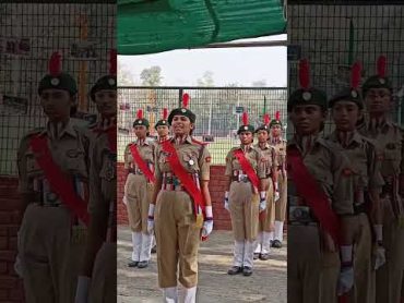 NCC Pared Girls wing ⚔️⚔️ ncc army ncc army delhi