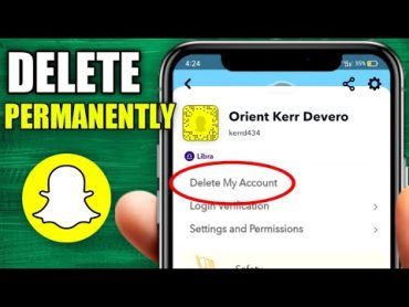 How to DELETE SnapChat Account (2024)