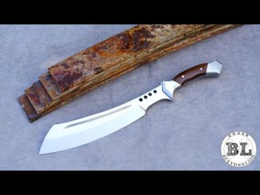 Creating a Chopper Knife from a truck leaf spring