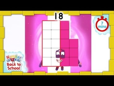 @Numberblocks BacktoSchool  All the Best Eighteen Moments  Learn How to Count