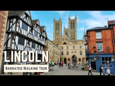 LINCOLN  4K Narrated Walking Tour  Let&39;s Walk 2021