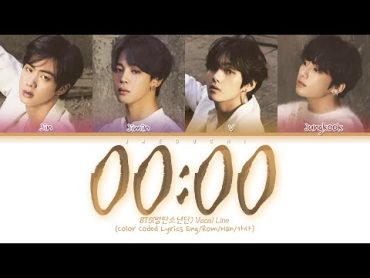 BTS &39;00:00 (Zero O&39;Clock)&39; Lyrics (Color Coded Lyrics)