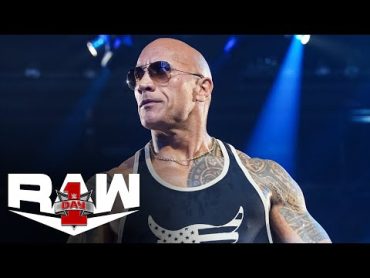 FULL SEGMENT – The Rock returns and wants The Head of the Table: Raw Day 1 highlights, Jan. 1, 2024