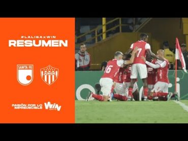 Santa Fe vs. Junior (resumen y goles)  Liga BetPlay Dimayor 20241 Fecha 8