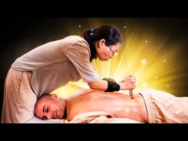 Chinese Stick Back Massage  Traditional Therapy Meets ASMR Bliss