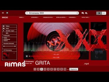 Amenazzy  Grita (Visualizer)  XXX