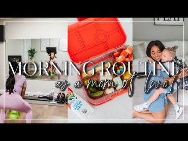 5AM Morning Routine As a Work From Home Mom of Two!