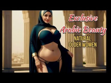 Exclusive Arabic Mature Women&39;s Beauty  Natural Older Women