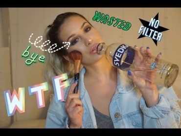 DRUNK MAKEUP TUTORIAL  Alyssa Lynn