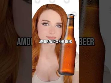 Amouranth’s Beer is Made of… WHAT?! 😳 shorts