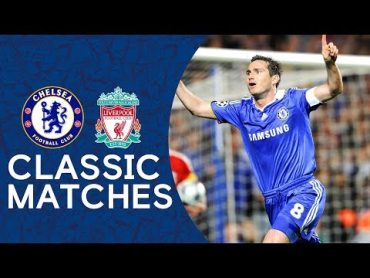 Chelsea 44 Liverpool  Frank Lampard Double Puts Chelsea Through  Champions League Highlights