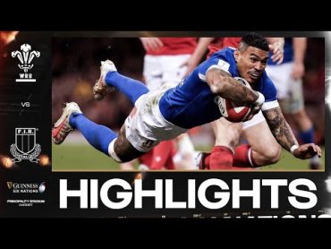 HIGHLIGHTS  🏴󠁧󠁢󠁷󠁬󠁳󠁿 WALES V ITALY 🇮🇹  2024 MENS GUINNESS SIX NATIONS